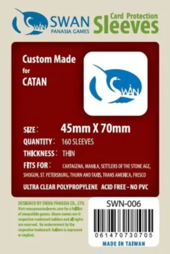 Swan Panasia - Card Sleeves Standard - 45x70mm - 160p