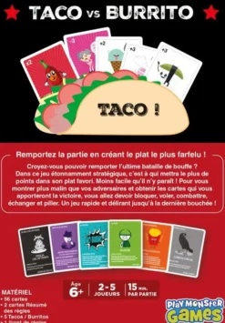 Taco Vs Burrito - Le Jeu de Cartes