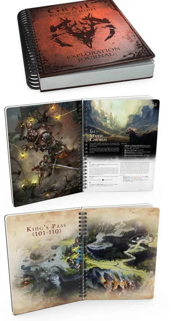 Tainted Grail - Kings of Ruin: Deluxe Exploration Journal