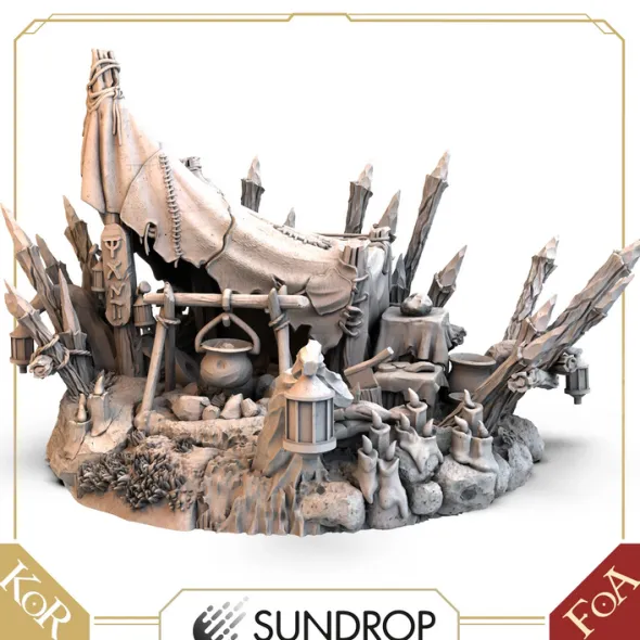 Tainted Grail - Rois de la Ruine: Modular Campsite (Sundrop)