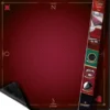 Tapis Cartes Prestige Rouge 60x60 cm