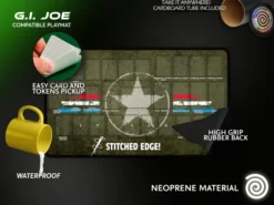 Tapis de jeu compatible avec G.I. JOE Deck-Building Game