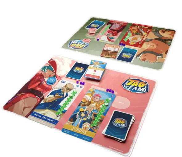 2 Tapis de Jeux Tag Team - Milady et Golem
