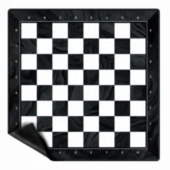 Tapis Echecs Néoprène 45 cm