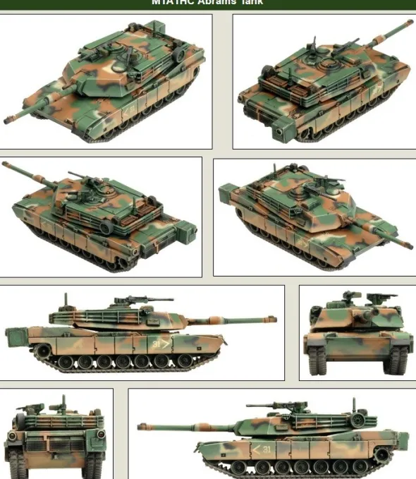 Team Yankee - Abrams Tank Platoon