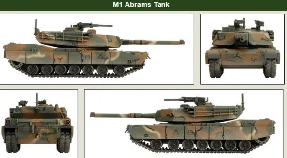 Team Yankee - Abrams Tank Platoon