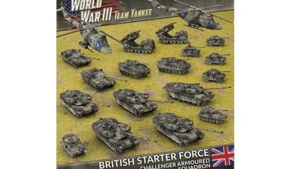 Team Yankee - British Starter Force - Challenger Armoured Squadron
