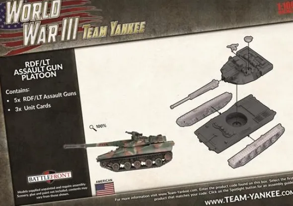 Team Yankee - RDF/LT Assault Gun Platoon