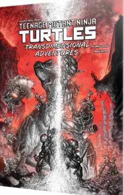 Teenage Mutant Ninja Turtles - Transdimensional Adventures Black White & Red Edition