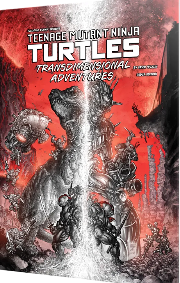 Teenage Mutant Ninja Turtles - Transdimensional Adventures Black White & Red Edition