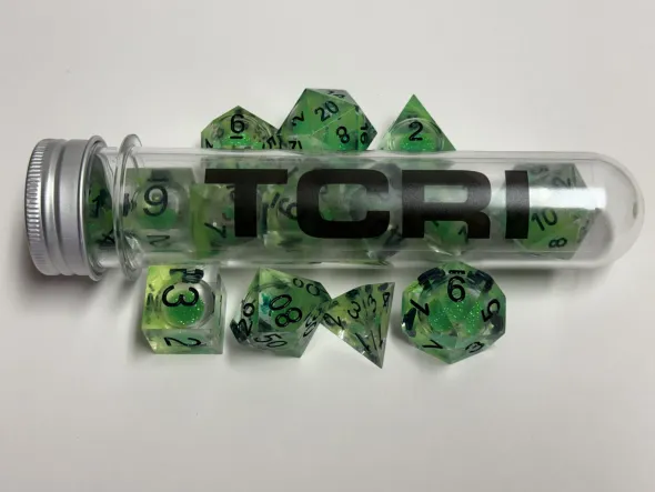 Teenage Mutant Ninja Turtles - Mutagen Green Dice Set