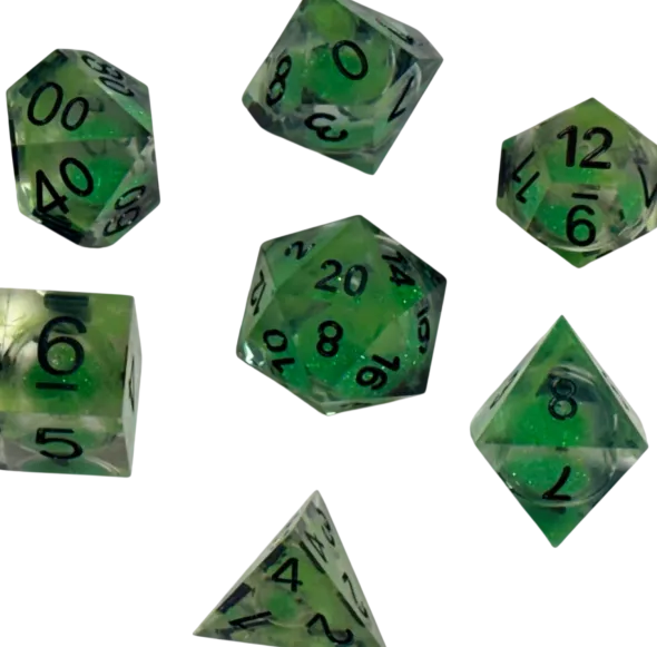Teenage Mutant Ninja Turtles - Mutagen Green Dice Set