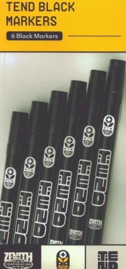Tend: Black Marker Pack