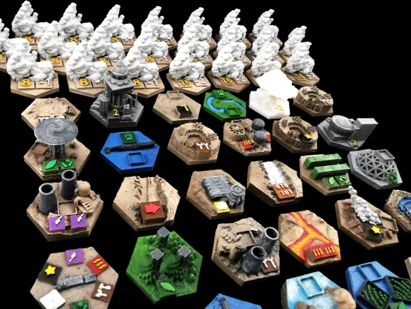Terraforming Mars -ARES 3D Set