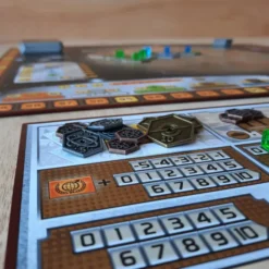 Terraforming Mars - Ensemble de pièces en métal compatibles