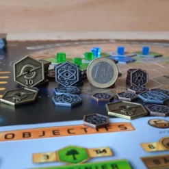 Terraforming Mars - Ensemble de pièces en métal compatibles