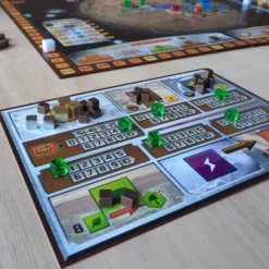 Terraforming Mars - Ensemble de cubes en métal compatibles de couleur bronze, argent et or