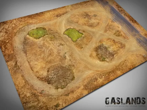 Terrain Mat Mousepad - Gaslands - 180x120