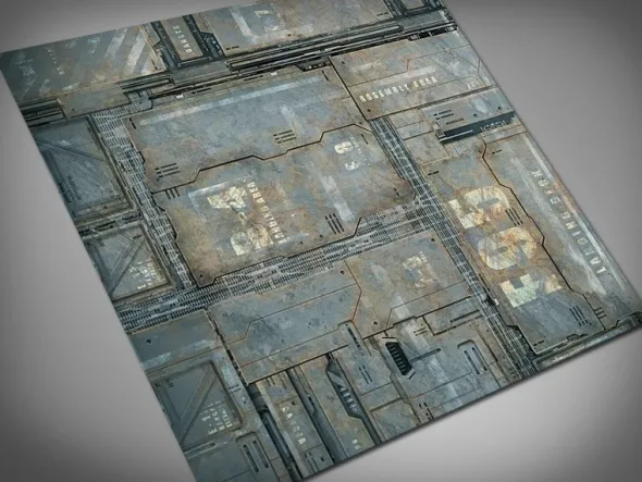 Terrain Mat Mousepad - Space Hulk - 90x90