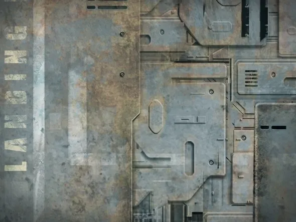 Terrain Mat Mousepad - Space Hulk - 90x90