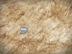 Terrain Mat Mousepad - Wasteland V2 - 90x90