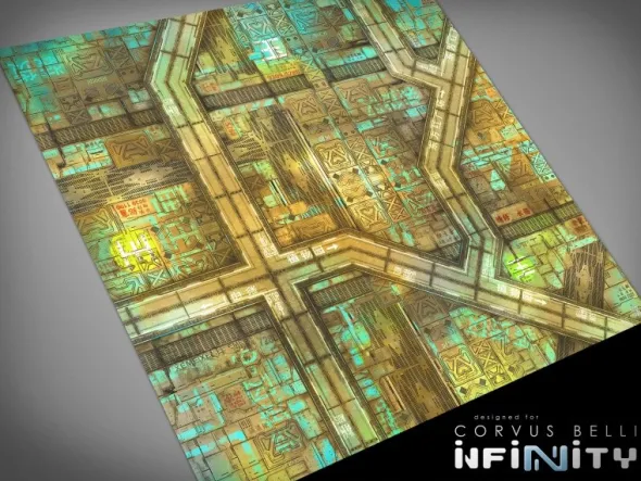 Terrain Mat Mousepad - Yu Jing - 120x120