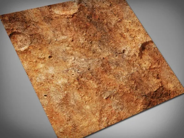 Terrain Mat PVC - Red Planet - 90x90