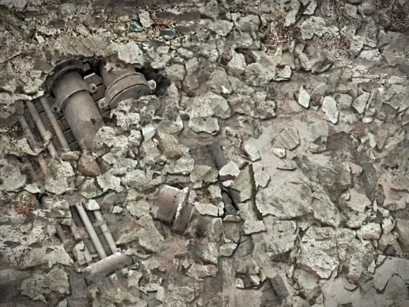 Terrain Mat PVC - WH40K - Urban Ruins