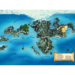 Terres Dragons - Plan des Terres-Dragons