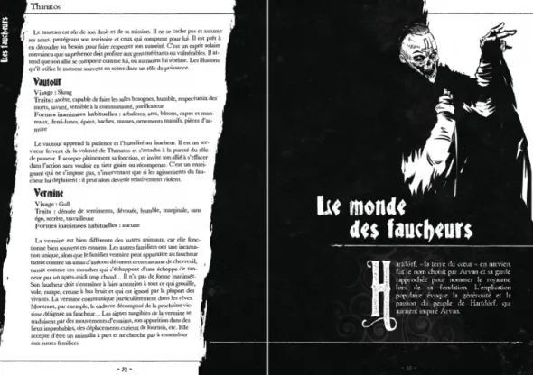 Thanatos - Livre de base