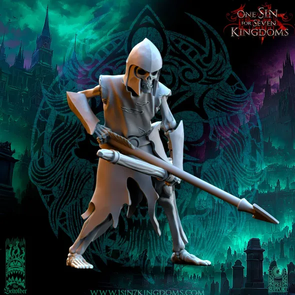The Beholder Miniatures - Legion des Morts - Archeers Squelettes