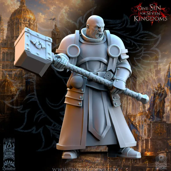 The Beholder Miniatures - Nerverdusk - Prêtres de Guerre