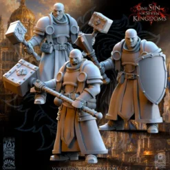 The Beholder Miniatures - Nerverdusk - Prêtres de Guerre