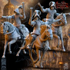 The Beholder Miniatures - Nerverdusk - Pistoleros Montés