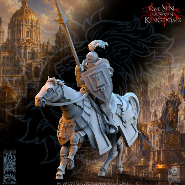 The Beholder Miniatures - Nerverdusk - Chevaliers