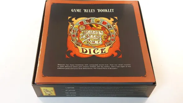 The Belgian Beers Race Dice - organizer