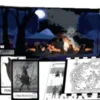 TheCaravan - pack Ecran/Cartes/Maps