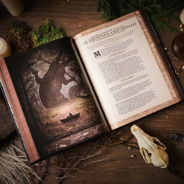 The Crooked Moon - Deluxe Core Book