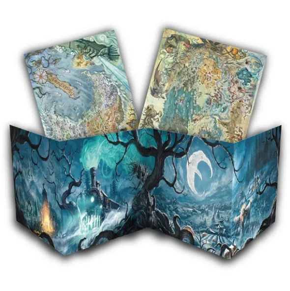 The Crooked Moon - GM Screen & Maps