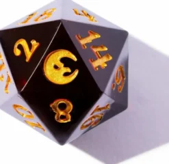 The Crooked Moon - Sharp Resin Dice Set