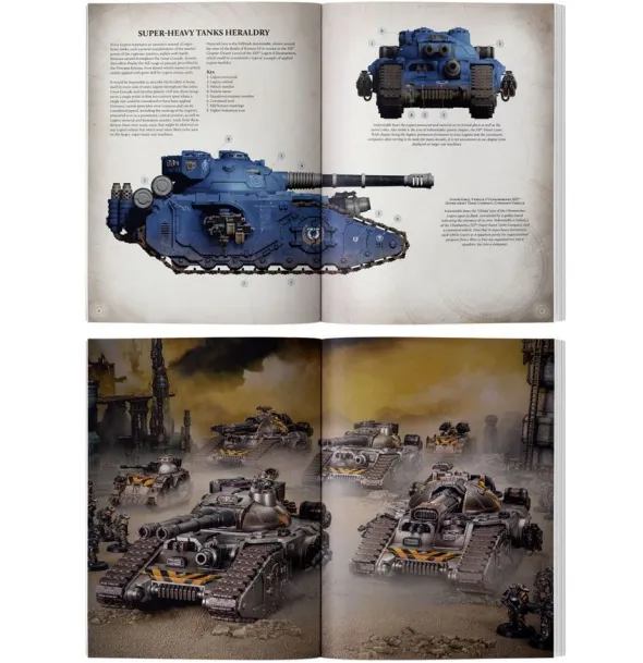 The Horus Heresy - Journal Tactica : Mailed Fist - Legiones Astartes Super-Heavy Tanks
