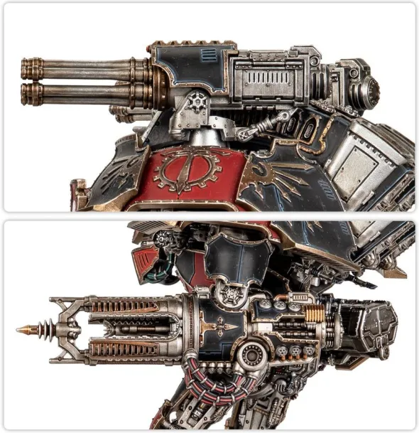 The Horus Heresy : Legions Imperialis - Warlord Titan with Quake Cannon and Conversion Beam Extirpator