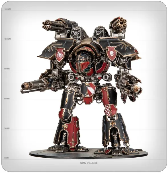 The Horus Heresy : Legions Imperialis - Warlord Titan with Quake Cannon and Conversion Beam Extirpator
