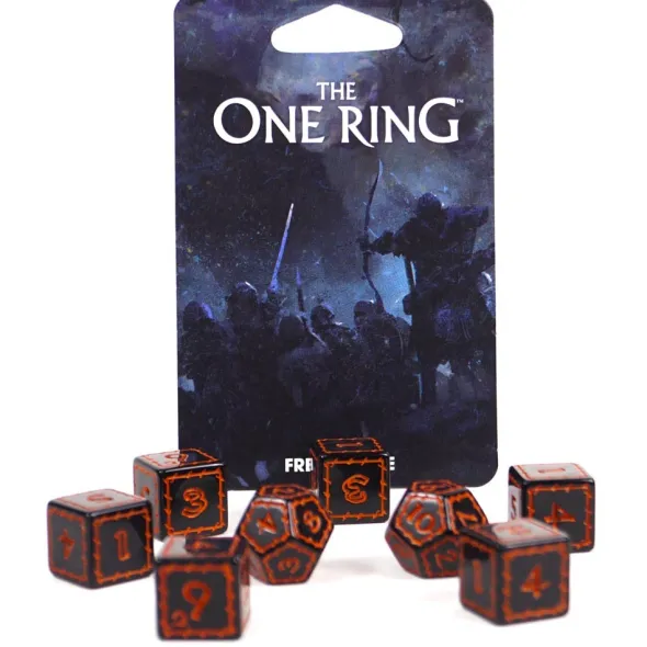 The One Ring - Black Dice Set