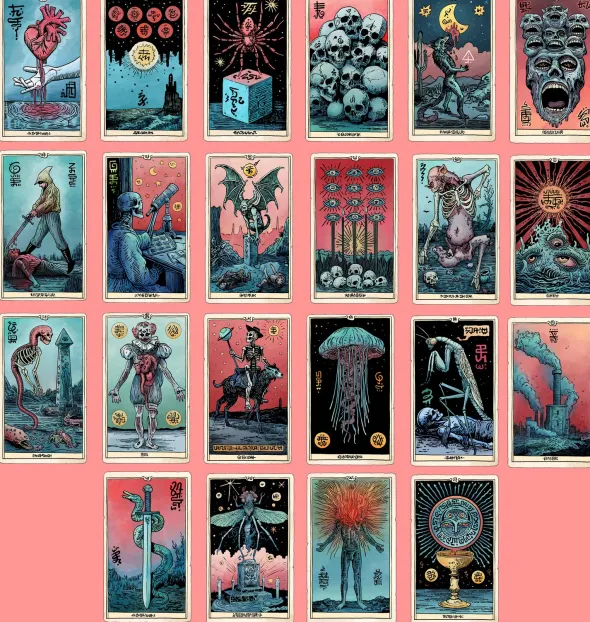The Painted Wastelands - Fell Hand of Lamblichus Deck