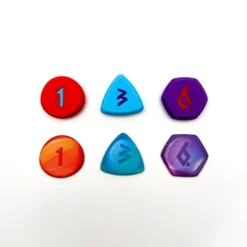 The Vale of Eternity - Ensemble de pierres runiques 3D Deluxe (42 pièces)