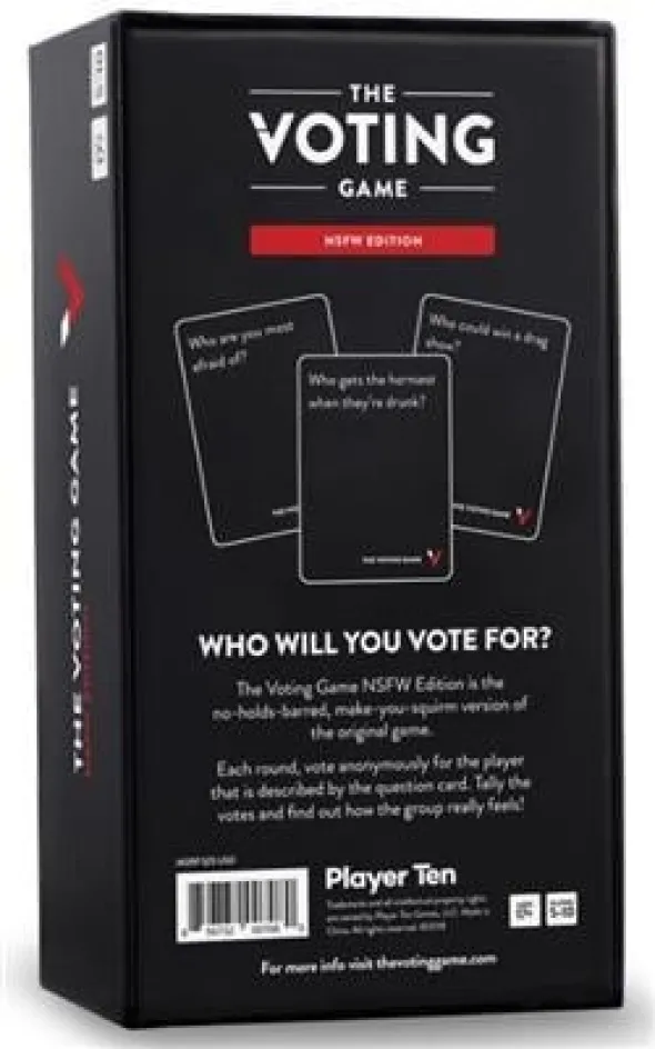 The Voting Game: NSFW Expansion