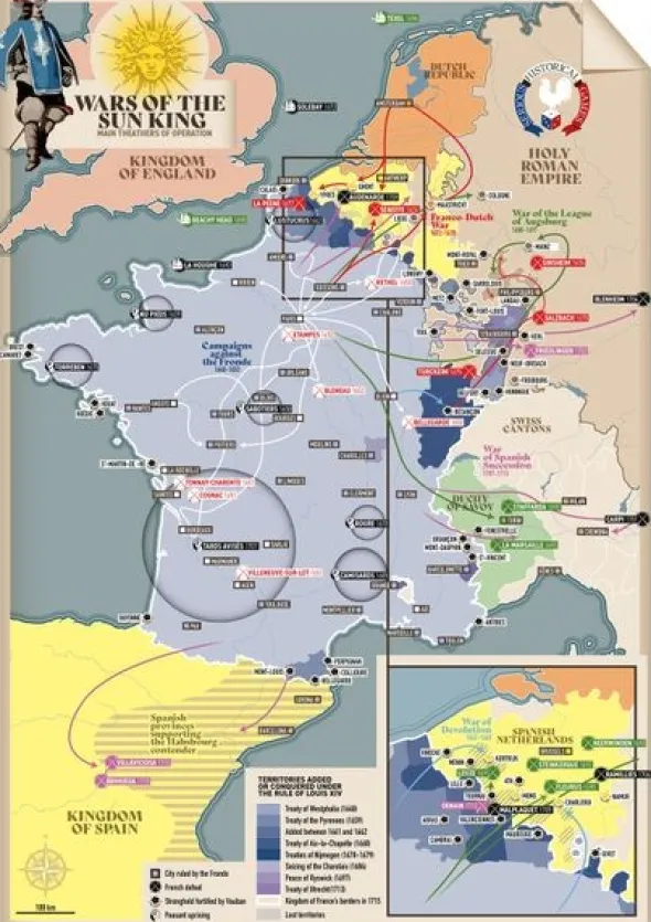 The Wars of the Sun King 1648-1713