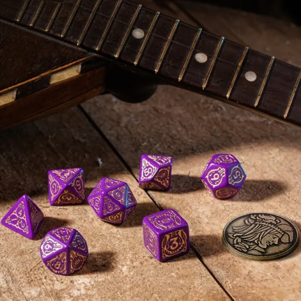 The Witcher Dice Set - Dandelion - Viscount de Lettenhove