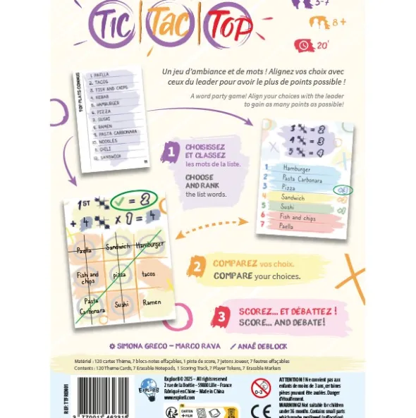 Tic Tac Top